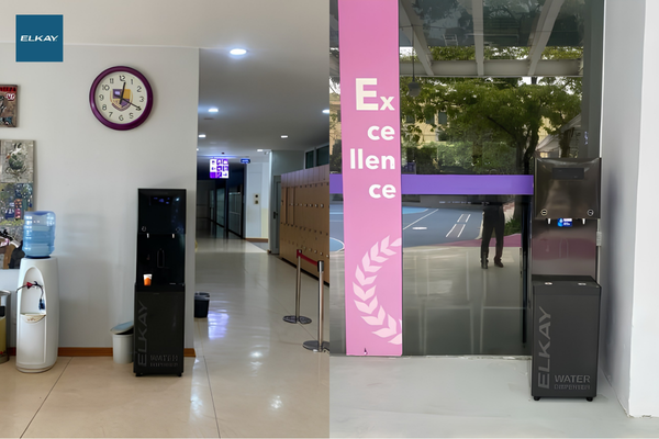 lắp đặt máy tại trường học